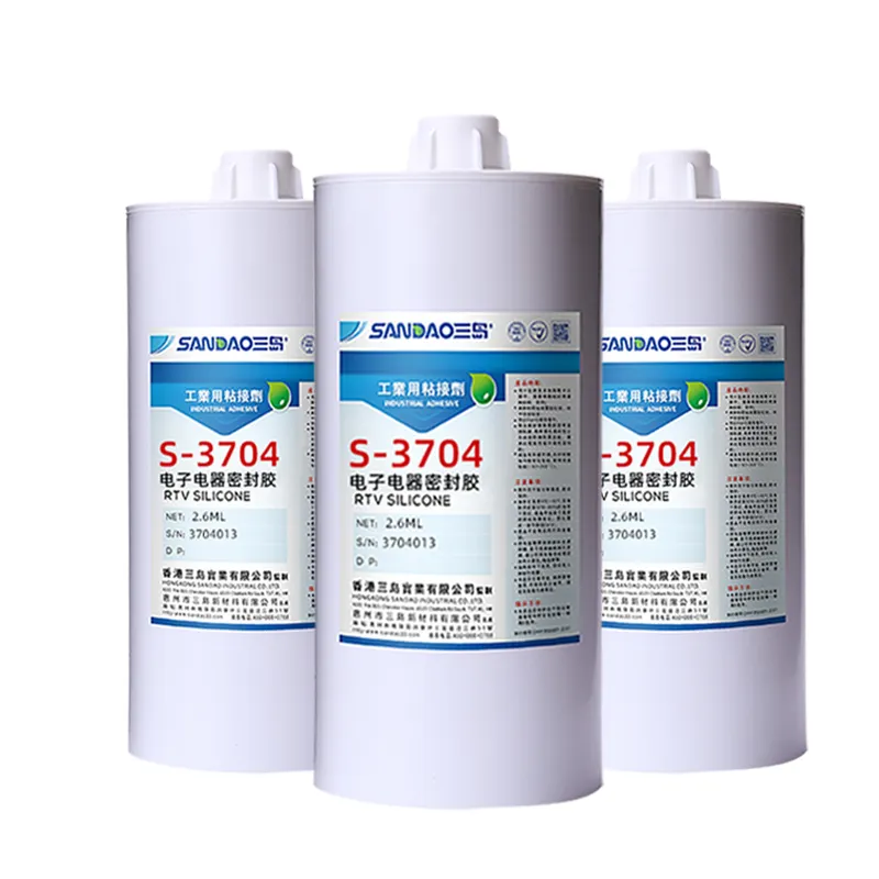 SANDAO SD704 Silicone Sealant Chemicals Manufacturer Silicone adhesive Glue For PCB CPU And Electronic Applications