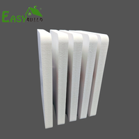 1220x2440mm Feuille de mousse sans PVC rigide blanche Feuille de plastique flexible pour la publicité Taille personnalisée