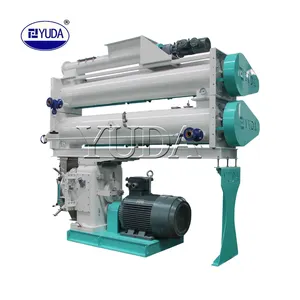 YUDA SZLH420 3-10T/H Hot Selling Animal Food Pellet Machine For Ducks Feed Fodder Pellet Mill