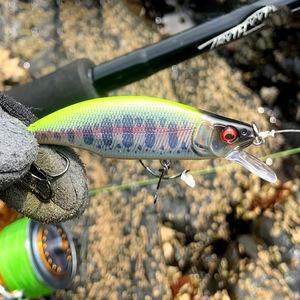 เหยื่อปลอมสแตนเลสแบบจมน้ำ รุ่น Stream Minnow Crankbait ขนาด 64 <span class=keywords><strong>ม</strong></span><span class=keywords><strong>ม</strong></span>./7.6 กรัม สำหรับตกปลาแบส ปลาไพค์ ปลาคาร์พ พร้อ<span class=keywords><strong>ม</strong></span>ตะขอเบ็ด รุ่น 9014 <span class=keywords><strong>ม</strong></span>ีสินค้าในสต็อก - Product Image 2
