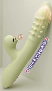 Bola jilat kuat mainan seks dewasa Stimulator klitoris keseruan rotasi penuh 3 dalam 1 G Vibrator cepat - Product Image 6