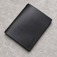 Porte-menu en cuir PU personnalisé, couverture de menu de restaurant avec logo en relief pour hôtel, café, liste des vins