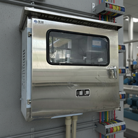 Boîtier Électrique Industriel en Acier Inoxydable Verrouillable IP65 220V/380V, Panneau Métallique, Boîte de Distribution Électronique