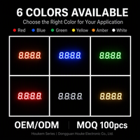 Layar LED Super Merah 7 Segmen 4 Digit 0,39 Inci