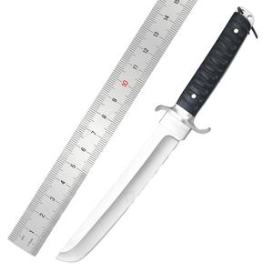 Couteau à fruits de camping en plein air, manche en bois, lame en acier inoxydable 3Cr13mov Big Ma Shi Ge, personnalisable - pour les activités de plein air - Product Image 1