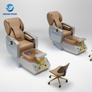 Sillón de Pedicura Moderno Europeo sin Plomería, de Fibra de Vidrio, Reclinable, para Spa, Silla de Pedicura para Técnicos de Uñas, Sillones para Baño de Pies para Salón de Manicura - Product Image 1