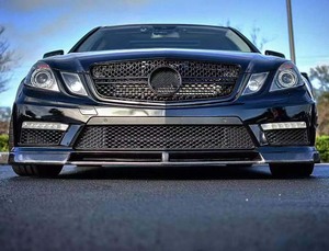 Nuovo Labbro Paraurti Anteriore in Fibra di Carbonio di Alta Qualità Stile V con Fissaggio a Vite per Mercedes-Benz Classe E <span class=keywords><strong>W212</strong></span> <span class=keywords><strong>AMG</strong></span> E63 2010-2013 - Product Image 5