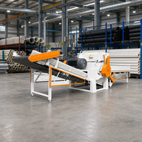 Broyeur de recyclage automatique de plastique 110KW avec pompe à engrenages pour usine de bouteilles PET - Prix usine