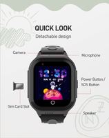 Montre connectée pour enfants VDF70 avec caméra, écran tactile, GPS, bracelet, WIFI, carte SIM intelligente, SOS, réponse aux appels, montre intelligente pour enfant