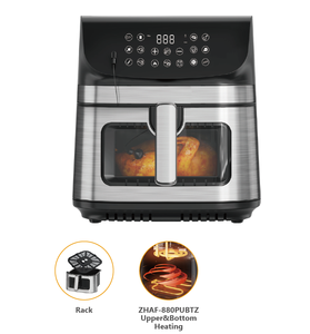 Friteuse à air personnalisée en gros Friteuse à air multifonctionnelle à <span class=keywords><strong>micro</strong></span>-ondes 9L/10.5 Litres Digital Smart <span class=keywords><strong>Silver</strong></span> <span class=keywords><strong>Crest</strong></span> Air Fryer <span class=keywords><strong>Four</strong></span> - Product Image 5