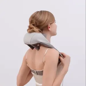 チェコマッサージ2023首と肩のマッサージャー首と背中のための電気指圧マッサージャー
