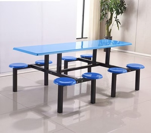 Juego de Mesa y <span class=keywords><strong>Sillas</strong></span> de <span class=keywords><strong>Comedor</strong></span> de Fibra de Vidrio Económico y Moderno, Resistente al Agua, con Banco Largo - Product Image 5