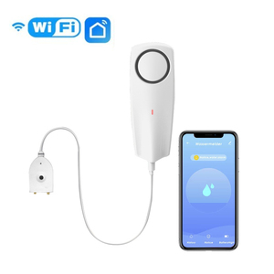 เซ็นเซอร์ตรวจจับการรั่วไหลของน้ำอัจฉริยะ Tuya WiFi - สัญญาณเตือนในพื้นที่ 80dB และแจ้งเตือนผ่าน<span class=keywords><strong>แอ</strong></span>ปพลิเคชัน เชื่อมต่อกับวาล์วปิดอัตโนมัติ ใช้พลังงานจากแบตเตอรี่ - Product Image 4