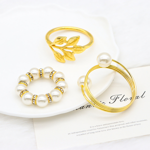 <span class=keywords><strong>Portatovaglioli</strong></span> a Tubo in Metallo Argento e <span class=keywords><strong>Oro</strong></span> Eleganti Accessori per la Decorazione della Tavola per Matrimoni Banchetti e Feste di Compleanno - Product Image 3