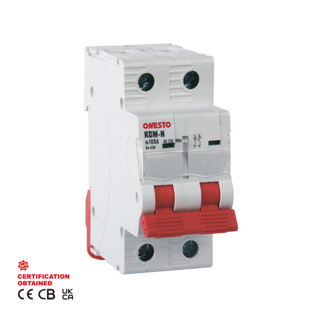 ONESTO Din Rail Switch Disconnector 40A 50A 63A 80A 100A 125A Main Switch 1P 2P 3P 4P 240V 415V Isolator Switch