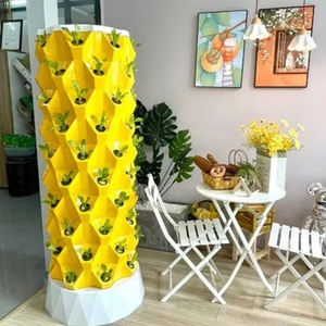 Petit jardin de tour hydroponique vertical pratique pour l'agriculture maraîchère et fruitière d'intérieur Produit de serres agricoles - Product Image 3