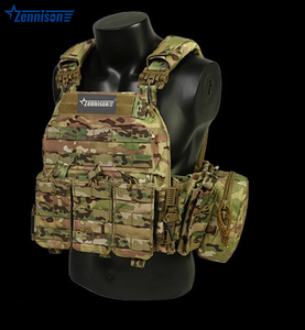 Klaar Om Groen Tactisch Vest Oxford Uitrustingplaatdrager Lichtgewicht Veiligheidsproduct Te Verzenden - Product Image 4