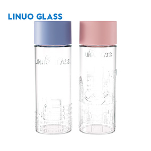 Bicchiere in Vetro Borosilicato Innovativo LINUO 16:9, Antigoccia, Portatile ed Estetico, Ideale per Ogni Situazione - Product Image 1