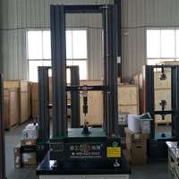Máquina Electrónica Universal para Pruebas de Materiales, Máquina de Ensayo de Tracción de Cuerdas de Nylon, Estándar ISO ASTM