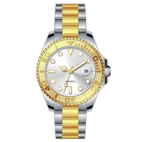 Montre de plongée classique avec logo personnalisé, fabriquée en chine, vente en gros