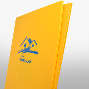 Double Wall Custom Size PP Corrugated Hollow <b>Sheet</b> Inkjet Logo Print Plastic Board for Event Banner Exhibition Parade Sign - Product Image 5