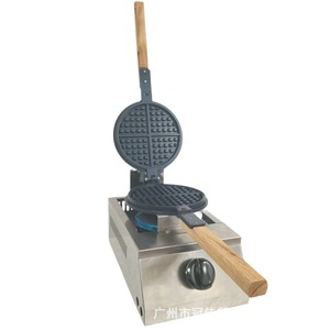 Four à gaufres au gaz Fq 1 R en acier inoxydable avec surface de cuisson antiadhésive pour usage commercial et domestique - Product Image 1