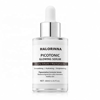 Sérum Rénovateur Doux HALORINNA aux Spicules Roses et Cyanocobalamine – Apaise Intensément les Irritations Environnementales, Lisse les Peaux Inégales et Ternes – OEM