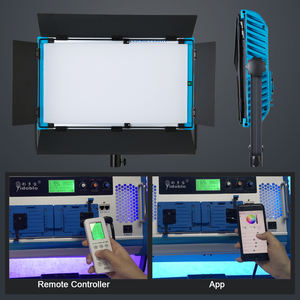 <span class=keywords><strong>Auriculares</strong></span> para Juegos con Luz RGB y Micrófono, Panel de Luz de Video con Soporte para Cámara de Video de 140W y Bajo Consumo - Product Image 5