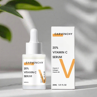 Sérum à la Vitamine C Anti-Âge Vente en Gros Marque Blanche Hydratant Éclaircissant Visage et Correcteur de Taches Noires