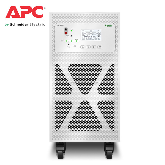 APC E3SUPS10KH Uninterrupted Power Supply Cabinet 10KW APC UPS 10KVA Online 3Phase External Battery System for Industrial 400V