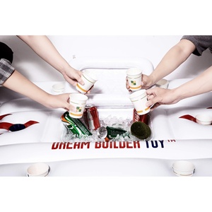 Phao Bóng Bia Nổi Cho Bữa Tiệc Có Thể Bơm Hơi Với Phao Làm Mát Nổi Trò Chơi Tiệc Bể Bơi Bè Và Phòng Chờ - Product Image 6