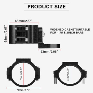 Bán buôn 360 Xoay Led Whip Khung ánh sáng UTV cờ gắn kết cho UTV <span class=keywords><strong>Polaris</strong></span> rzr 900 1000 XP Pro - Product Image 2