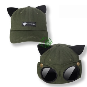 Cappello da Pilota in Cotone con Corona Rigida, Non si Pieghevole Dopo il Lavaggio, Mantiene lo Stile 3D, per Uso Quotidiano a Lungo Termine, Ideale per Campeggio e Feste - Product Image 4