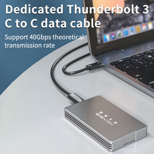 <span class=keywords><strong>Acasis</strong></span> USB4.0 40Gbps <span class=keywords><strong>NVMe</strong></span> M.2 SSD ENCLOSURE 2TB เคสอะลูมิเนียม USB Type-C พร้อมสาย40Gbps - Product Image 4