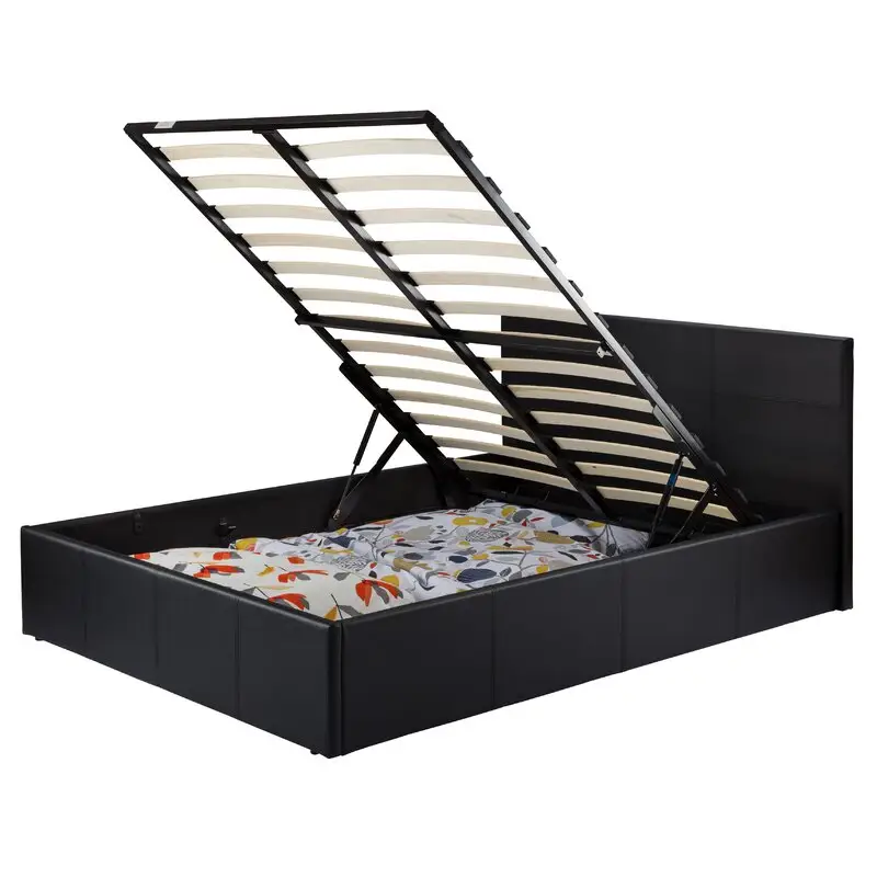 Unique Ottoman Bed Frames Wholesale Used Metal with an Easy-grip Handle and a Smooth Lifting Mechanism VT-14.004