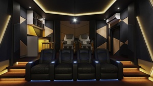 Ensemble de canapé inclinable électrique en tissu de cinéma moderne à vendre <span class=keywords><strong>Fauteuil</strong></span> en cuir véritable avec fonction de massage pour le salon - Product Image 6