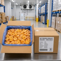 Graad A Halal IQF Diepvries Abrikozenhelften Groothandel |   100% natuurlijk vers gesneden abrikozenvlees voor jam, bakkerijproducten & smoothies