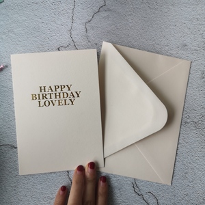 Biglietti <span class=keywords><strong>di</strong></span> Auguri <span class=keywords><strong>di</strong></span> Lusso con Foglia d'Oro, Biglietti <span class=keywords><strong>di</strong></span> Ringraziamento, Biglietti <span class=keywords><strong>di</strong></span> Auguri per <span class=keywords><strong>Compleanno</strong></span>, Inviti <span class=keywords><strong>di</strong></span> Nozze Personalizzabili, Cartoncino Offset, Dimensioni Personalizzate - Product Image 5