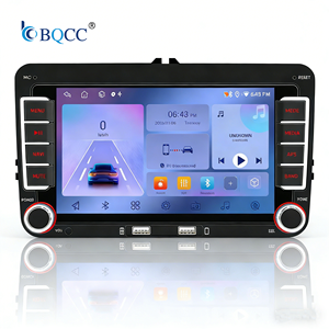 BQCC 7" <span class=keywords><strong>Autoradio</strong></span> 2 DIN sans Fil Carplay 2 Ports USB Navigation GPS Android WiFi pour Volkswagen Skoda Seat Passat B7 Polo VW Golf 5 6 - Product Image 1