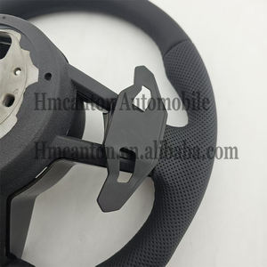 Volante de Cuero Perforado Más Popular de Fábrica con Botón de Encendido, Compatible con Audi R8 - Product Image 6