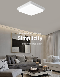 Modern ofis LED Panel fikstür ABS damla tavan ışık 3CCT renk sıcaklığı 15W güç 12-80-100 oturma odası ofis alanı için - Product Image 4