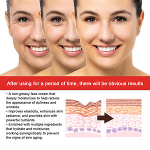 Crema de Masaje Reafirmante, Antiarrugas, Iluminadora y Blanqueadora de Disolución Rápida para Piel con Arrugas - Product Image 5