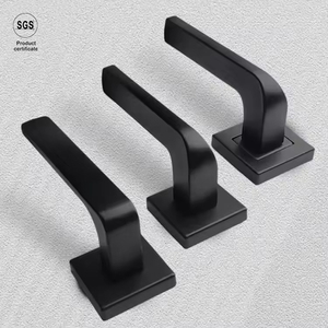 Tay nắm cửa sắt mới nhất cho cửa nội thất Châu Âu an ninh Lỗ mộng cửa chính xử lý thiết kế hiện đại - Product Image 1