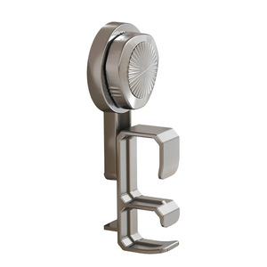 Crochets à ventouse pour salle de bain, montage mural, capacité de 10 à 14 lb, amovibles, multifonctionnels, en matériau ABS, design minimaliste - Product Image 5