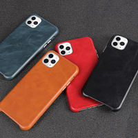 Housse de téléphone portable personnalisée de luxe faite à la main en cuir véritable pour iPhone 13, 13 Pro, 13 Pro Max