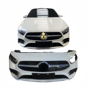 ชุดตัวกันชนหน้า176 <span class=keywords><strong>177</strong></span> <span class=keywords><strong>Mercedes</strong></span>-Benz <span class=keywords><strong>A</strong></span>-Class พร้อมกระจังหน้าหม้อน้ำกันชนรถยนต์ของผู้ผลิต - Product Image 1