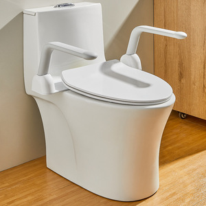 Barra de Agarre Antideslizante para Inodoro sin Perforaciones, Pasamanos de Seguridad para Personas Mayores, Soporte para Asiento de Inodoro, Agarradera de Asistencia - Product Image 2