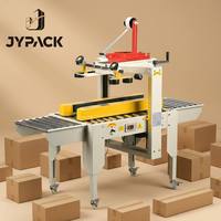 Scelleuse automatique de cartons à bande latérale fiable FXC4030 pour l'emballage de boissons et de papier, haute efficacité 18m/min, en stock, livraison rapide