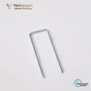 YCX Horticultural U-Shaped Nail for Greenhouse Weeding Cloth Insect Proof Net Fixing with Gasket Industrial Grade <b>Metal</b> <b>Tent</b> <b>Peg</b> - Product Image 4