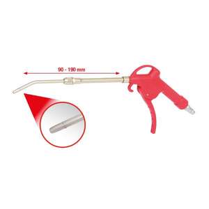 KS TOOLS-515,1907 Pistola neumática, telescópica, 90-190mm-ACCESORIOS DE HERRAMIENTAS DE AIRE EAN 4042146035726 - Product Image 2